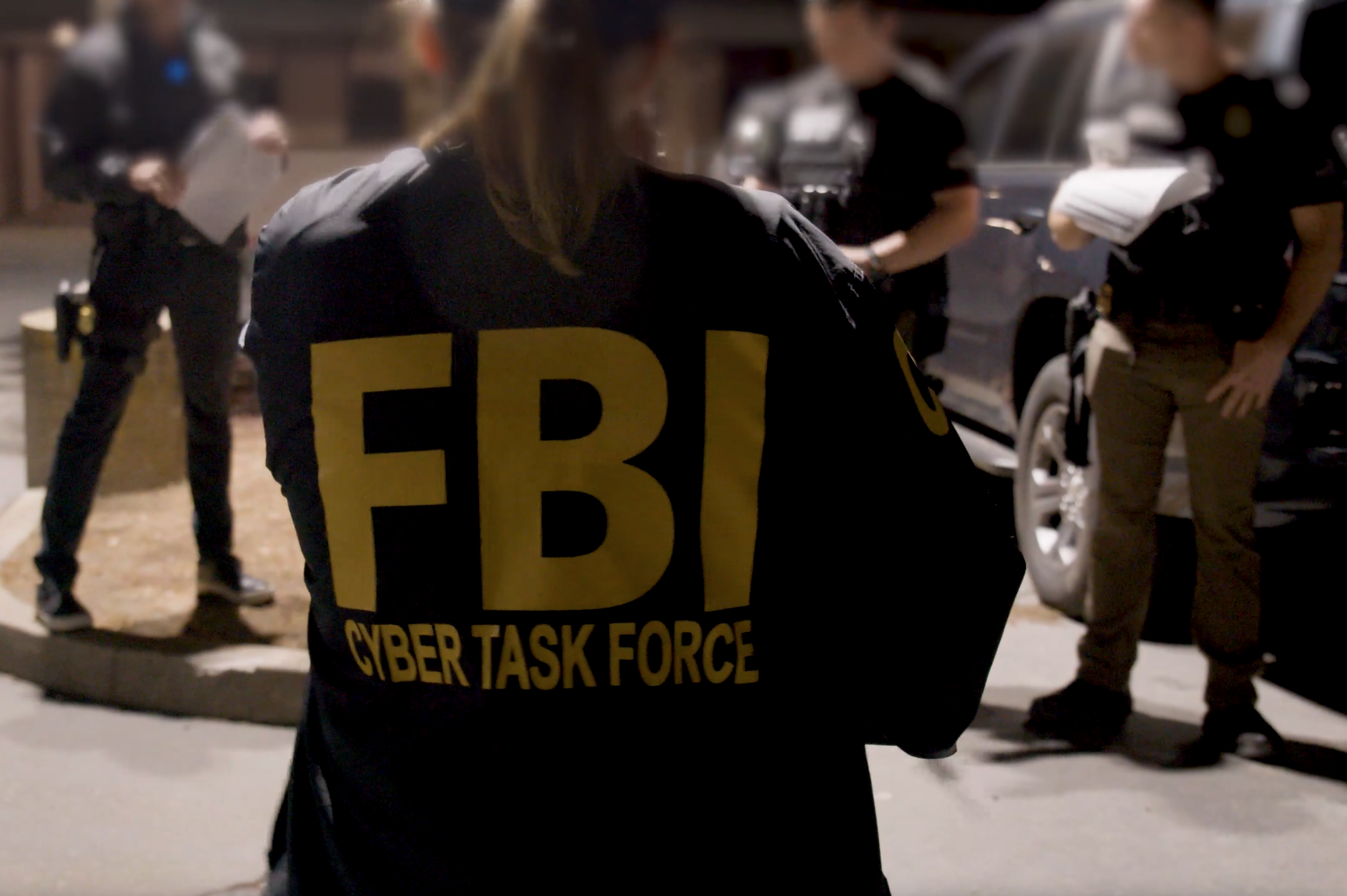 How The Raided Foundation works with governments. Copyright FBI.